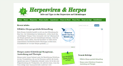 Desktop Screenshot of herpesviren.com